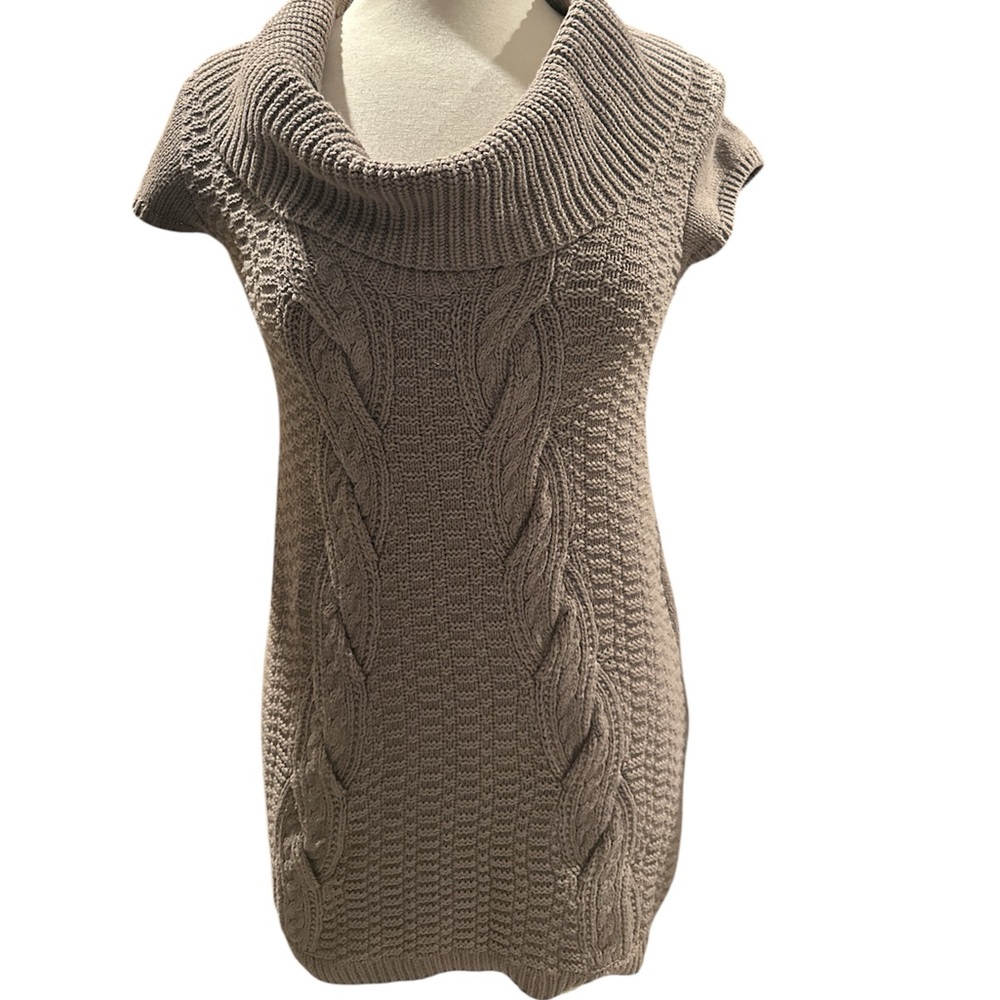 Express size Small cable knit dress